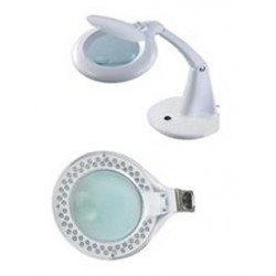 LAMPARA 60 LEDS C/LUPA BIFOCAL 3X-12X SOBREMESA 5W