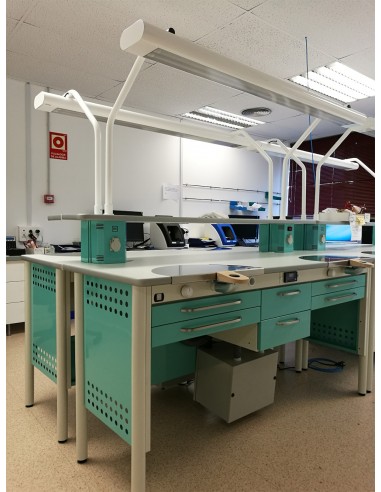 JEB- MESA LABORATORIO DENTAL MOD. KAPPA 2 PUESTOS