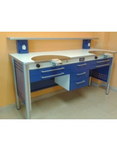 JEB- MESA LABORATORIO DENTAL MOD. KAPPA 2 PUESTOS