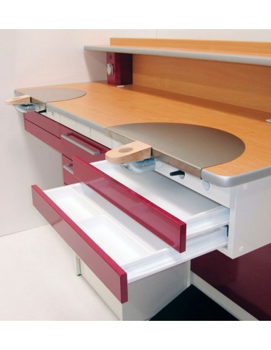 JEB- MESA LABORATORIO DENTAL MOD. ELITE 2 PUESTOS