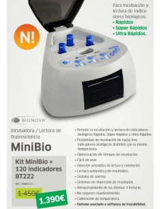 BIONOVA- MINIBIO INCUBADORA /LECTORA DE FLUORESCENCIA